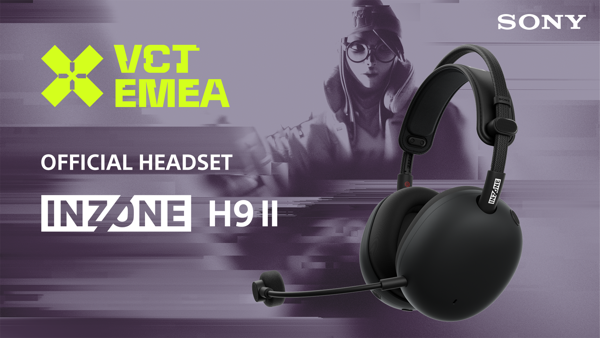 Sony kondigt partnership met VCT EMEA 2026 aan, met INZONE H9 II als officiële headset