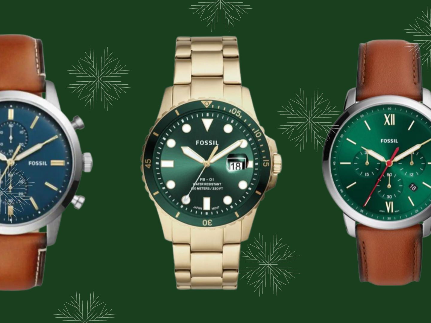 ¡Es tiempo de celebrar! Comparte esos momentos de alegría estrenando reloj Fossil