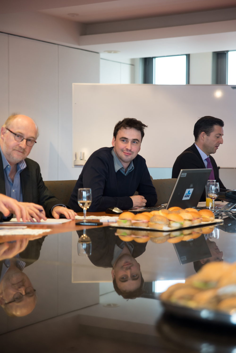 CEO Lode Uytterschaut tijdens de perslaunch in 2013.
