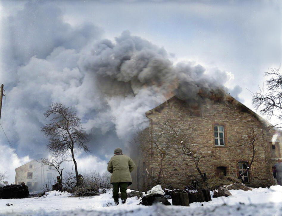 Battle of the Bulge / Ardennes Offensive. AKG10807056 © akg-images