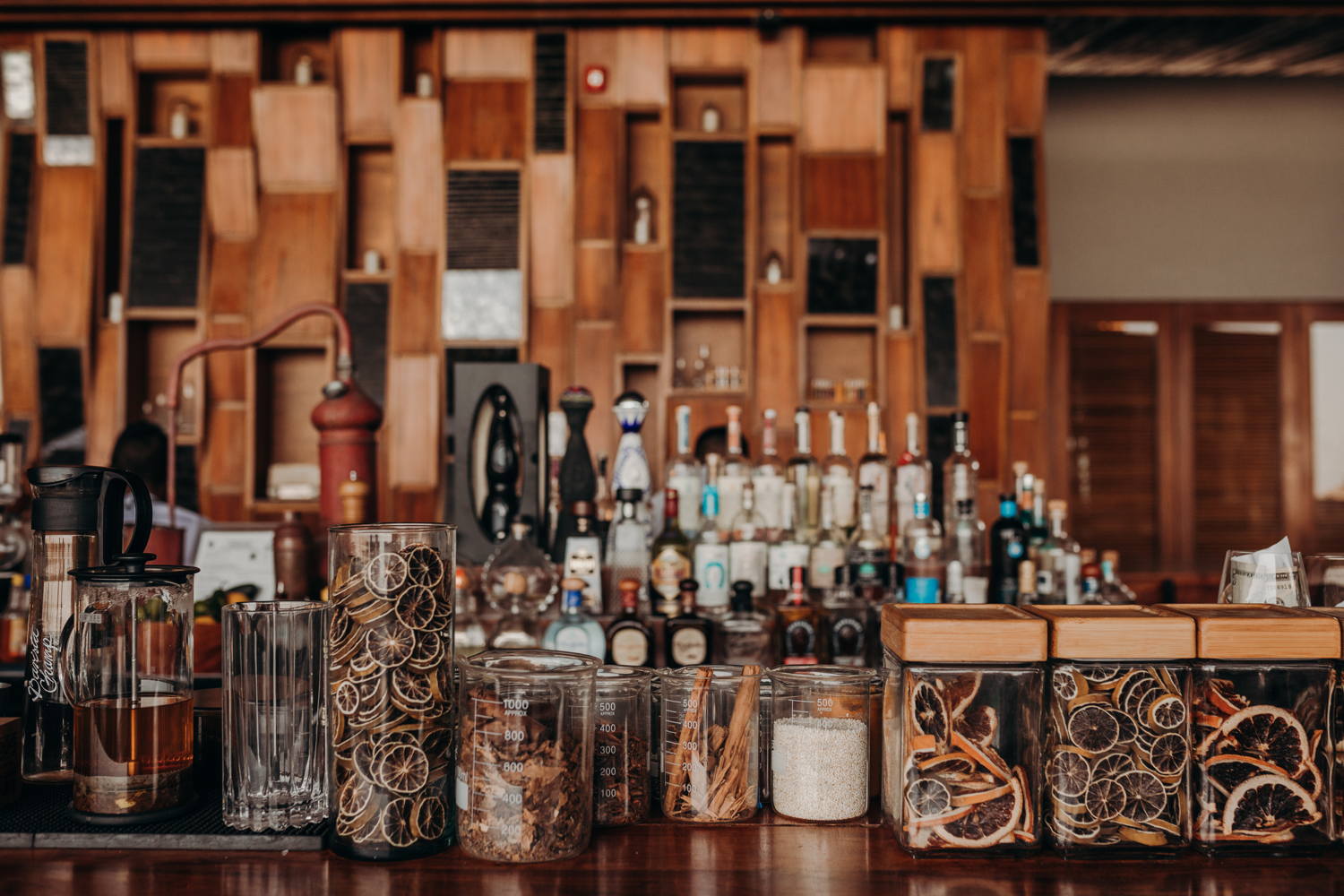 Vines of the Art, Sunken Bar - The Cape, a Thompson Hotel