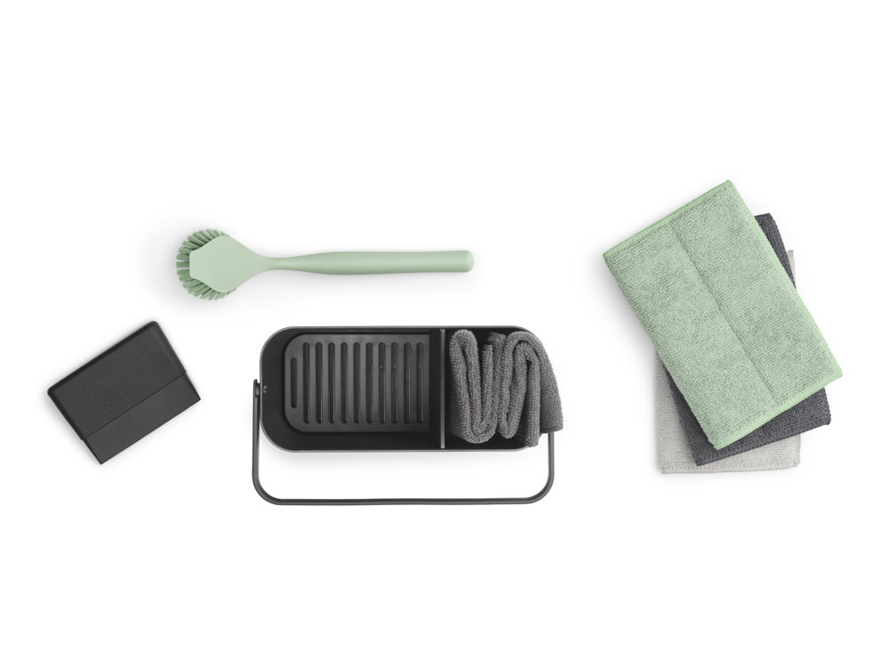 SinkSide Cleaning Set - Dark Grey - 8710755233340 Brabantia_6_NR-41296