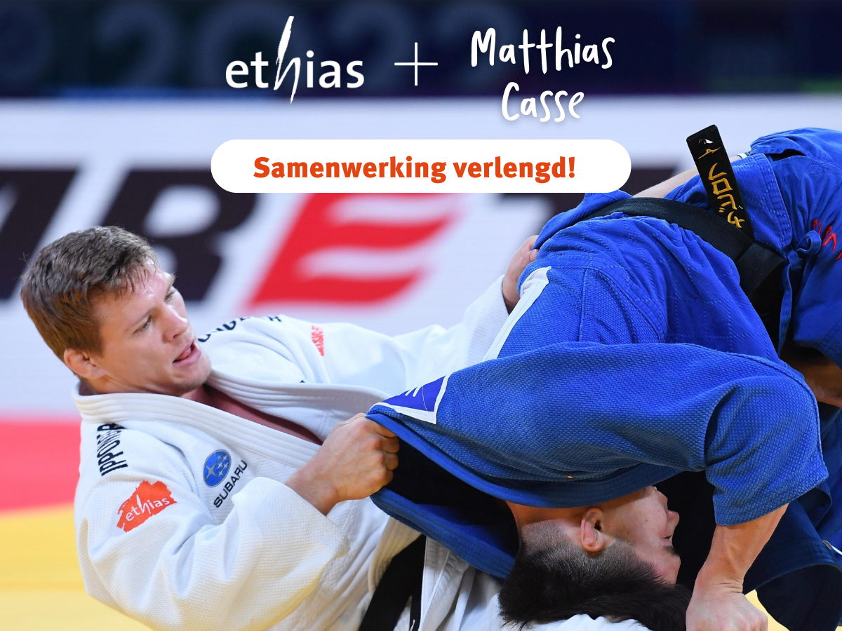 Ethias en Matthias Casse: samenwerking verlengd tot Olympische Spelen van Los Angeles 2028