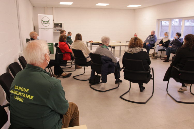 Table ronde Banque Alimentaire de Liège