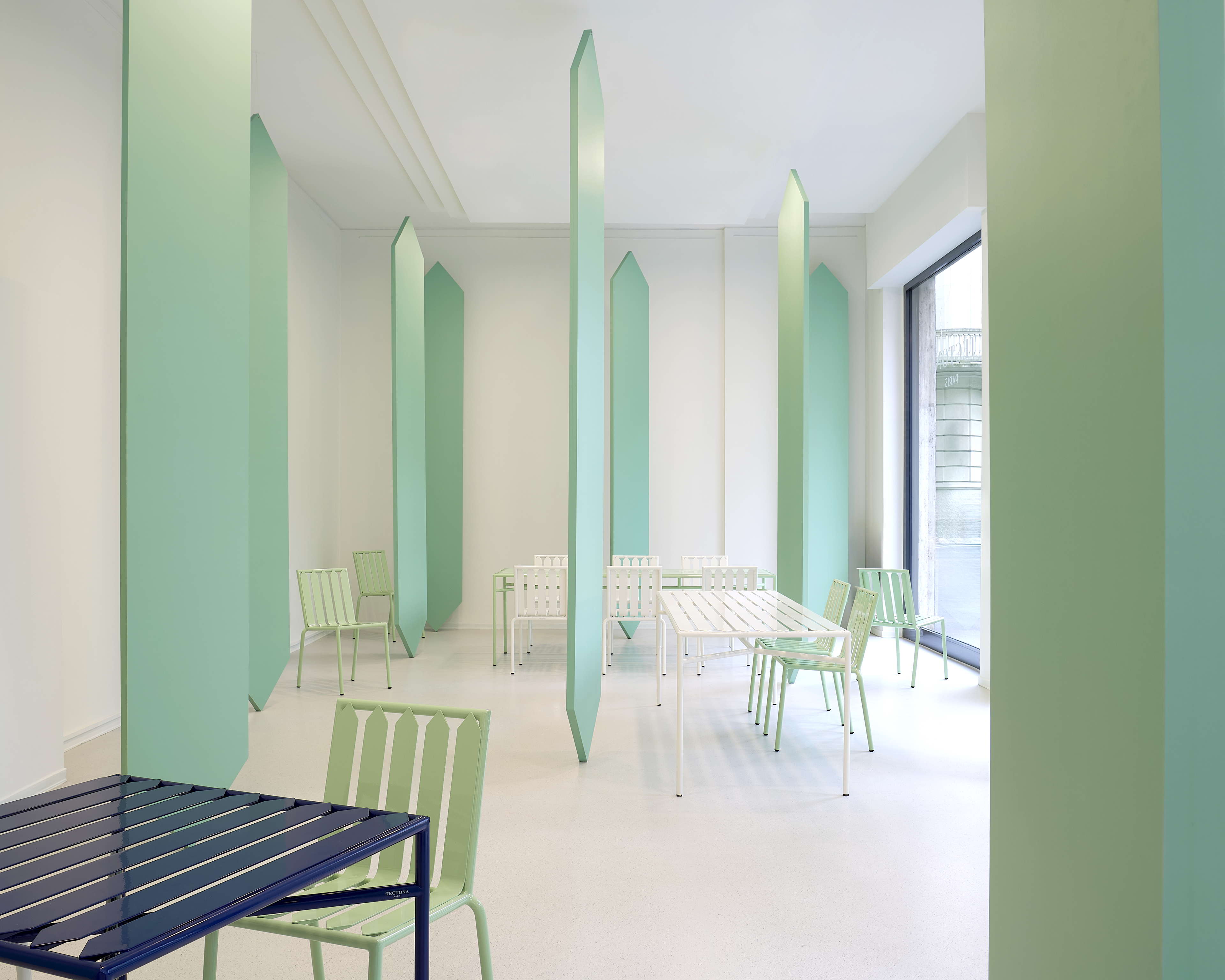 Muller Van Severen is launching an outdoor furniture line for the lemon garden of Villa Medici produced by  Tectona 