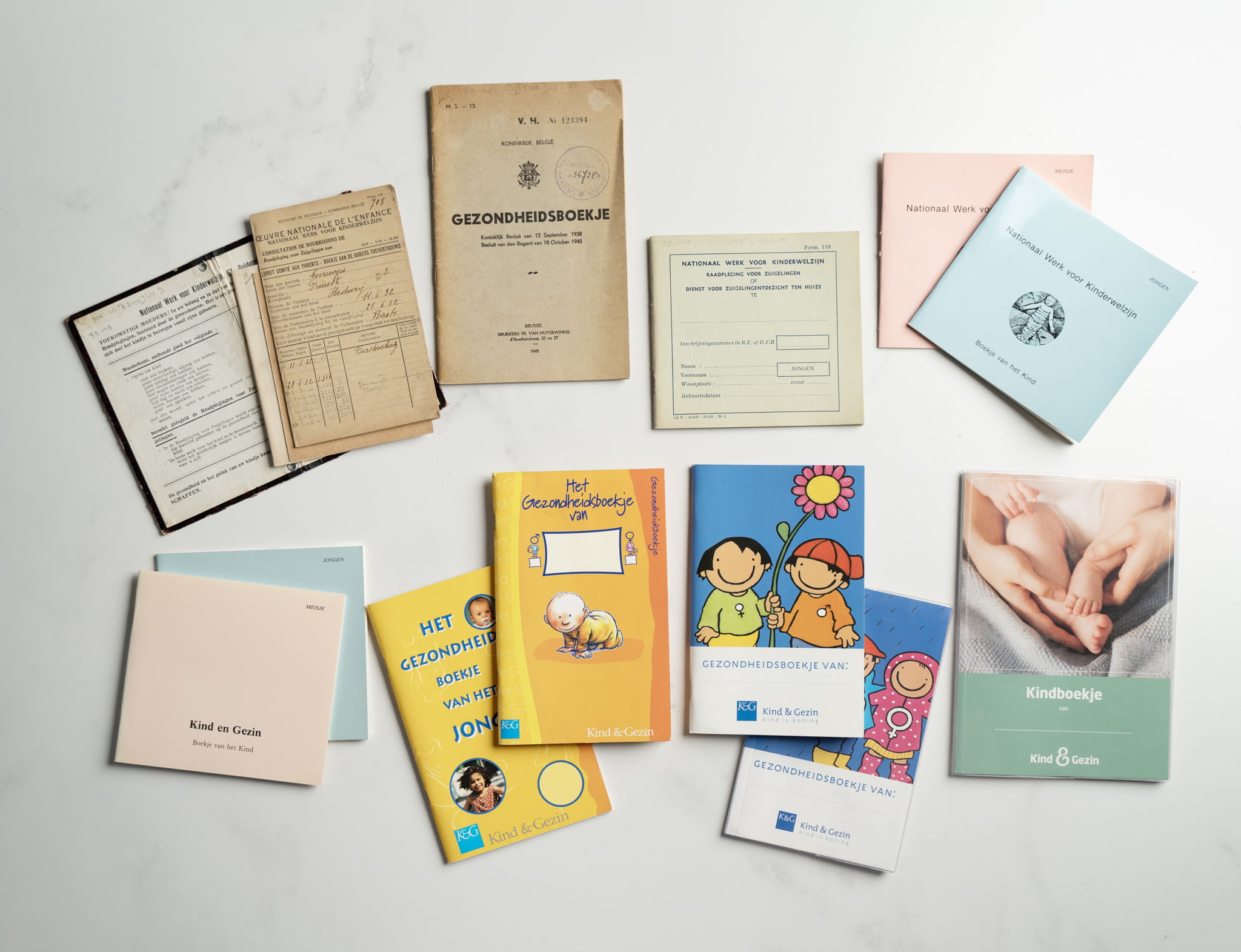 Een overzicht van bijna een eeuw Kindboekjes