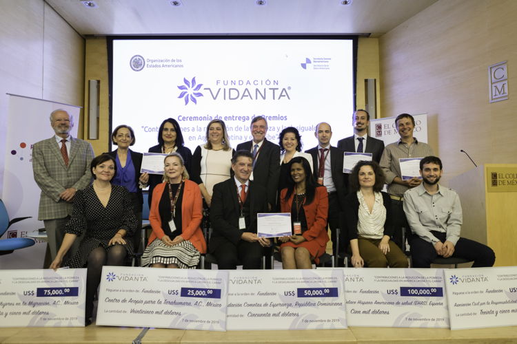 Ganadores de Premio Fundación Vidanta 2019