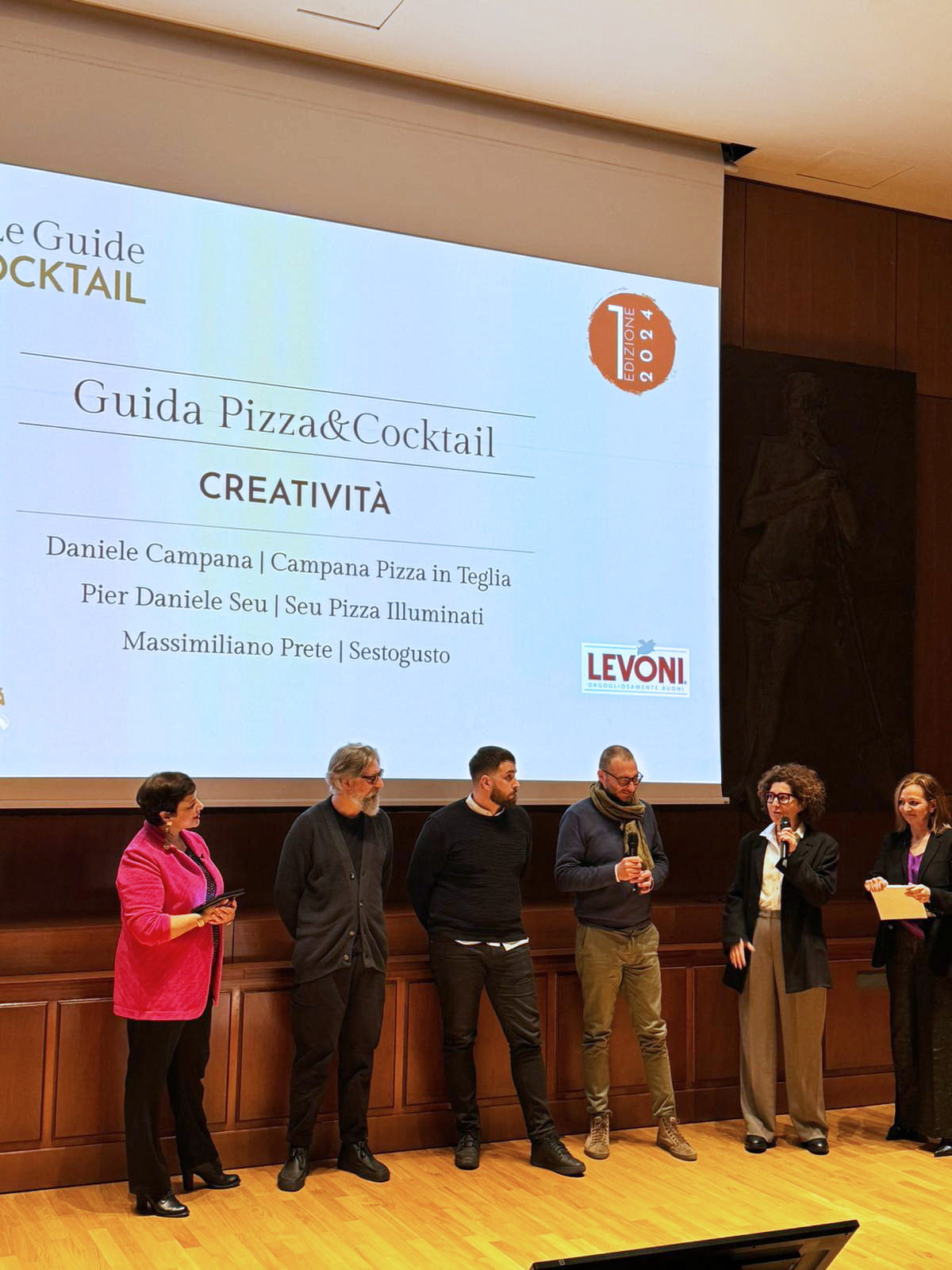 Identità Golose lancia la nuova Guida di Identità Golose alle Pizzerie e Cocktail Bar d'autore: Levoni assegna il premio creatività a Daniele Campana, Massimiliano Prete e Pier Daniele Seu
