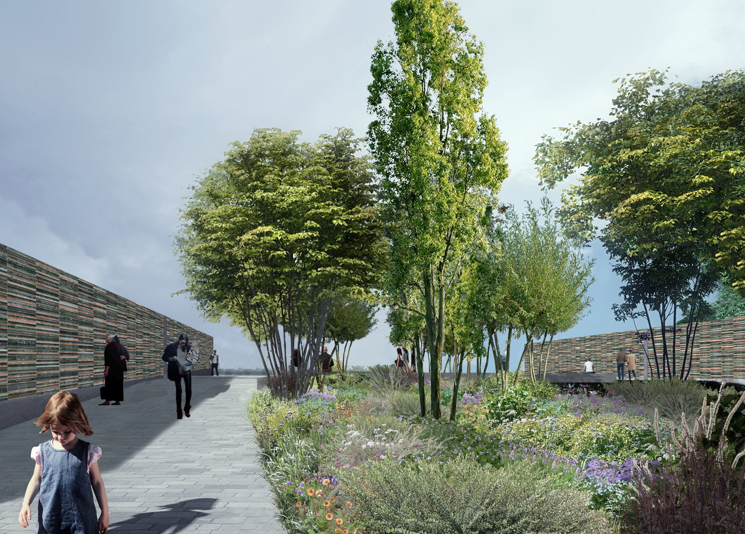 Render Namenmonument (c) Bureau Bas Smets