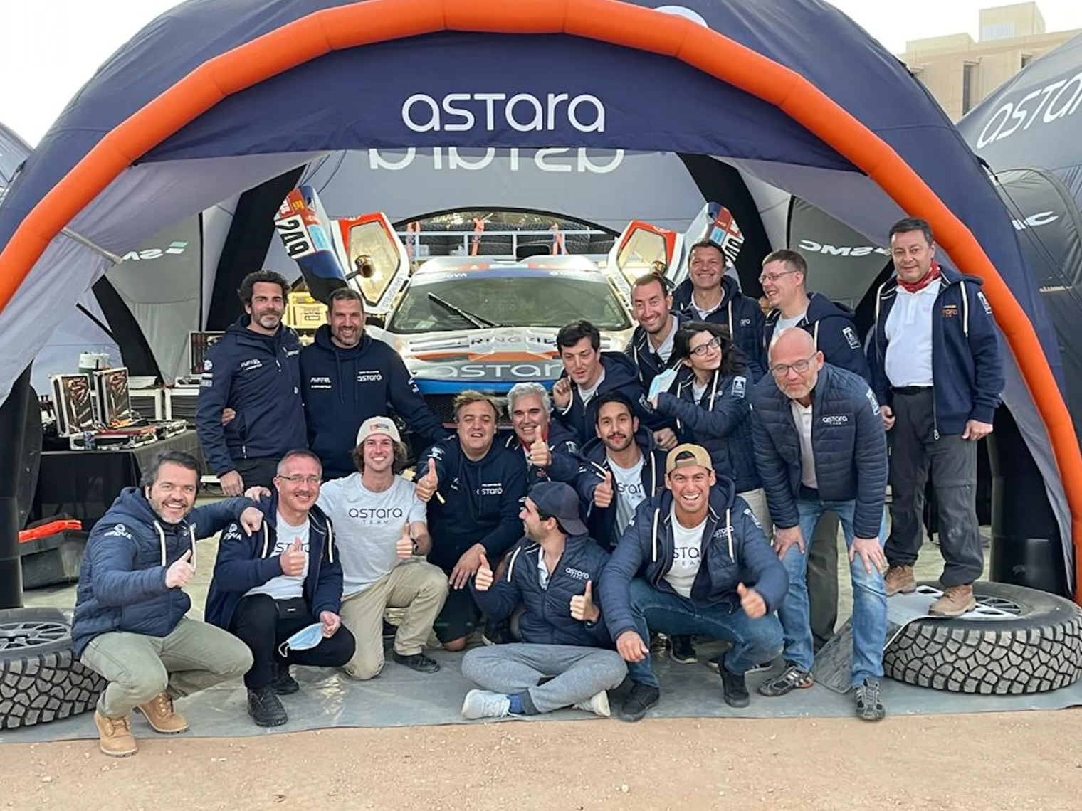 Astara team, the most sustainable team of the DAKAR 2022