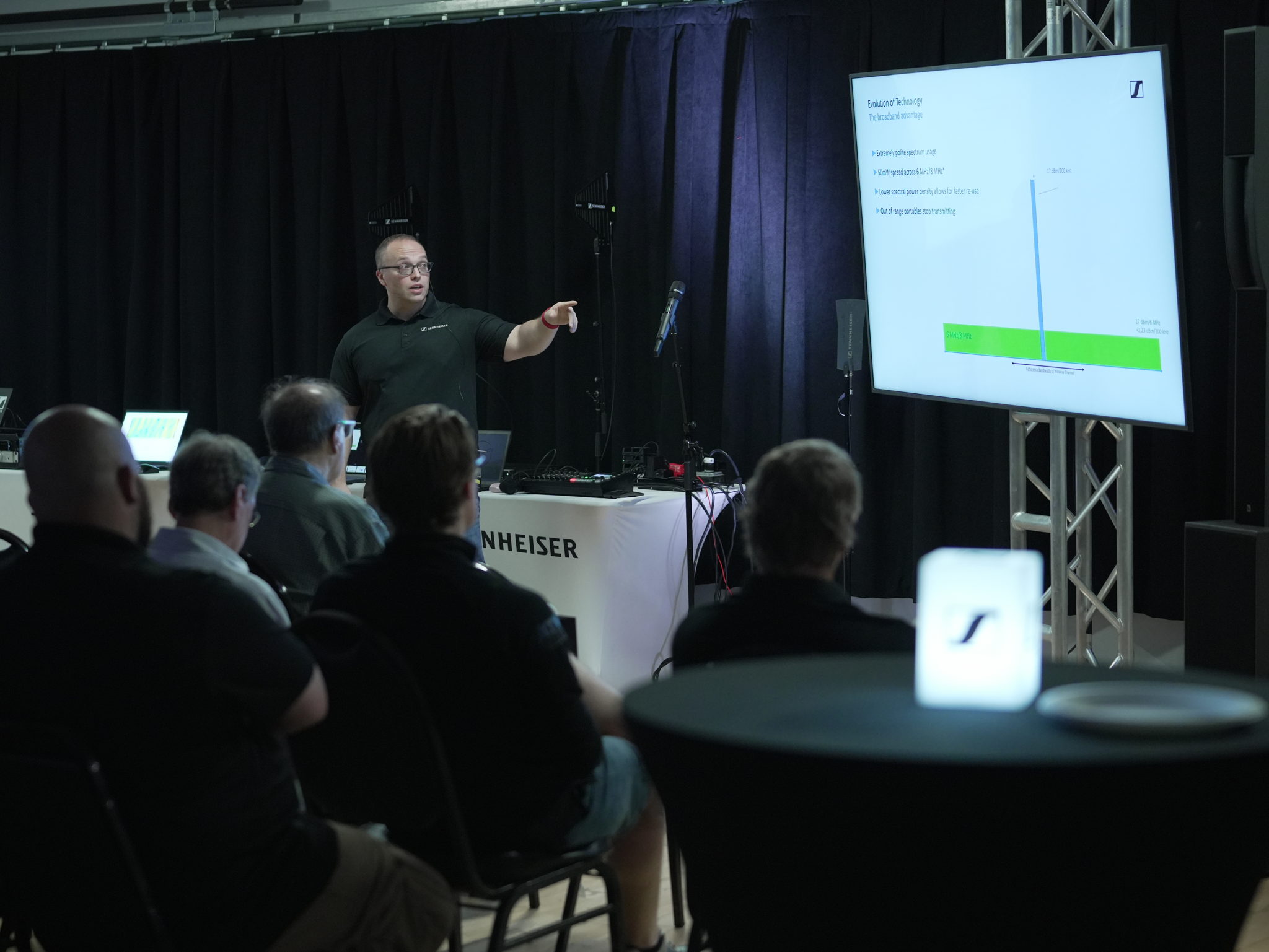 Greg Simon presents WMAS technology and future solutions. Greg Simon presents WMAS technology and future solutions.
