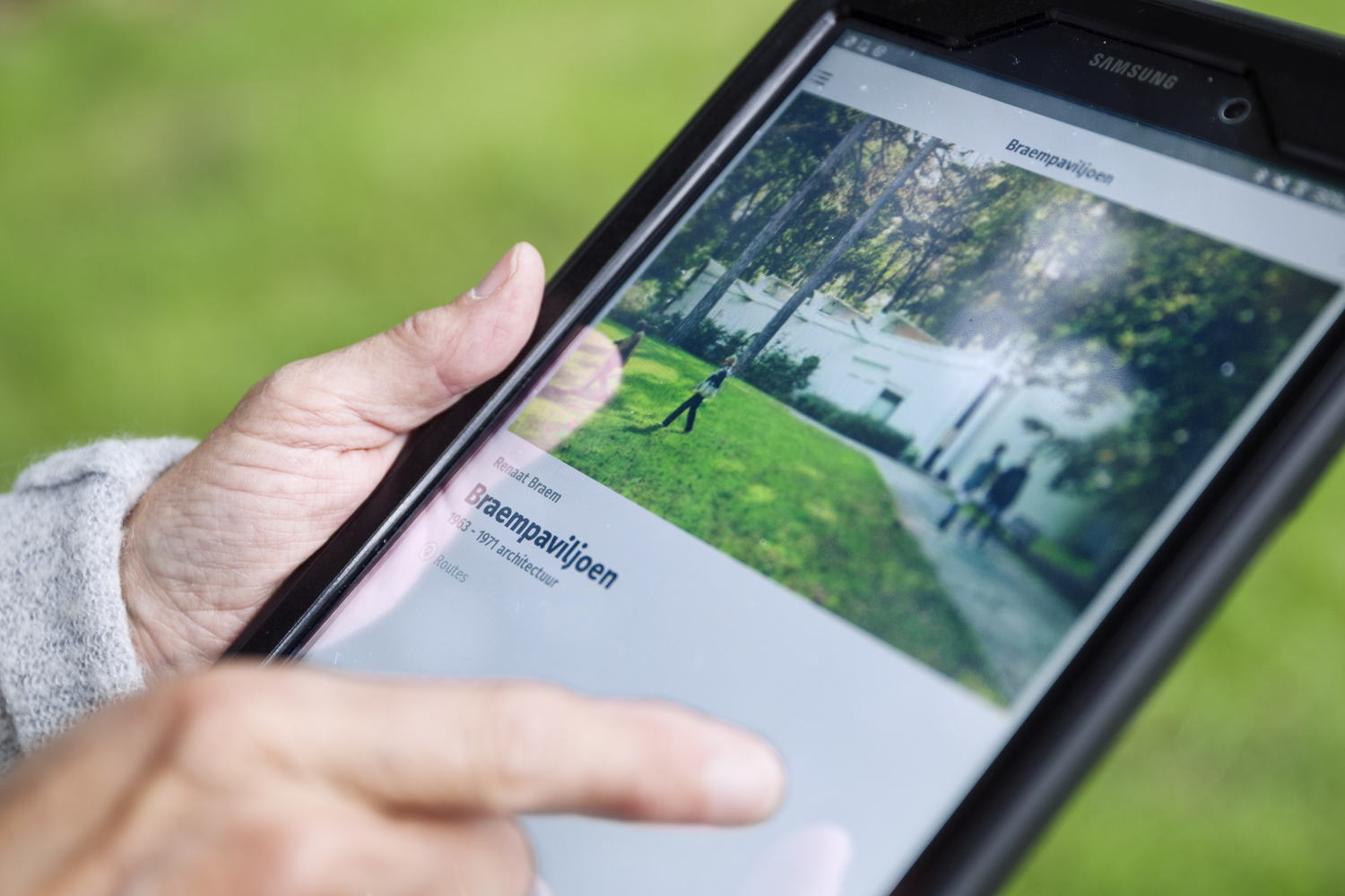 De Middelheim App - Foto: Ans Brys