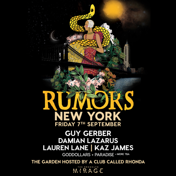 Guy Gerber’s Rumors Hits Brooklyn Mirage