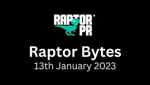 Raptor Bytes News Roundup. January 13th, 2023
