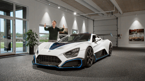 Shmee150 goes ‘supersonic’ as he purchases a Zenvo TSR-S as his first hypercar
