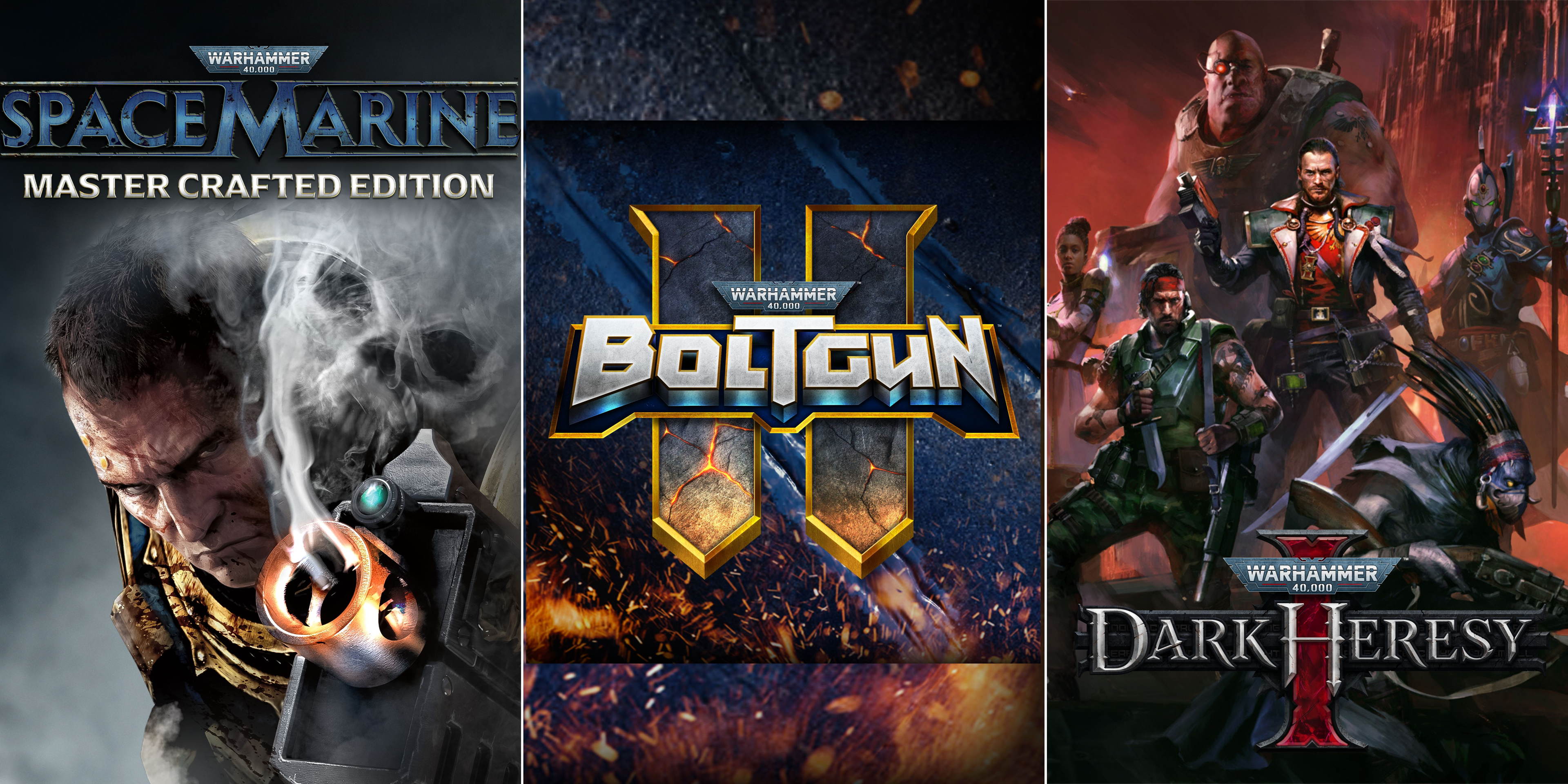 Boltgun 2, Dark Heresy and Space Marine Master Crafted Edition announced at Warhammer Skulls showcase