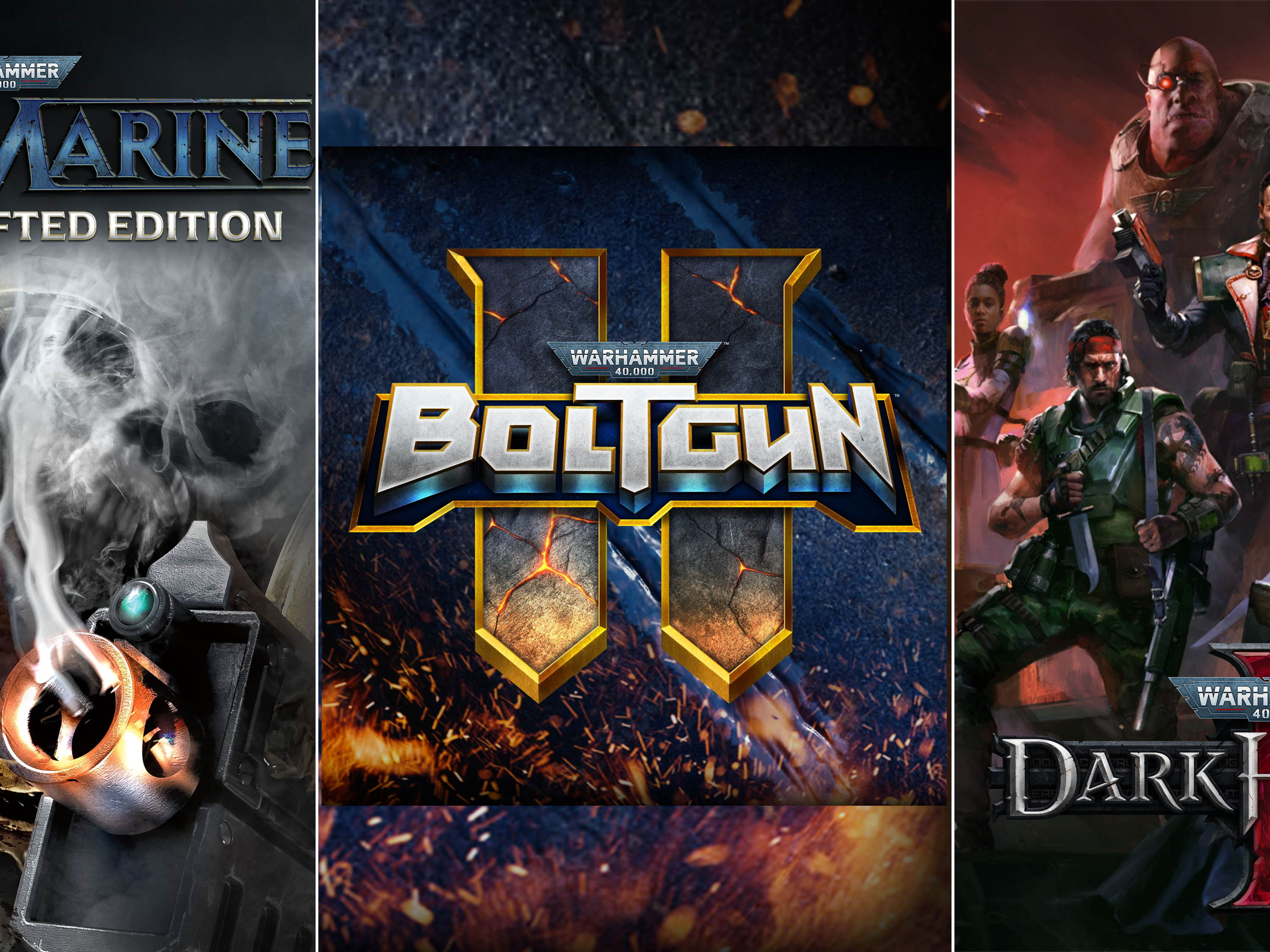 Boltgun 2, Dark Heresy and Space Marine Master Crafted Edition announced at Warhammer Skulls showcase 