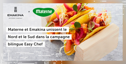 Emakina accompagne Materne pour le lancement de sa gamme Easy Chef avec une première campagne détonante en Belgique