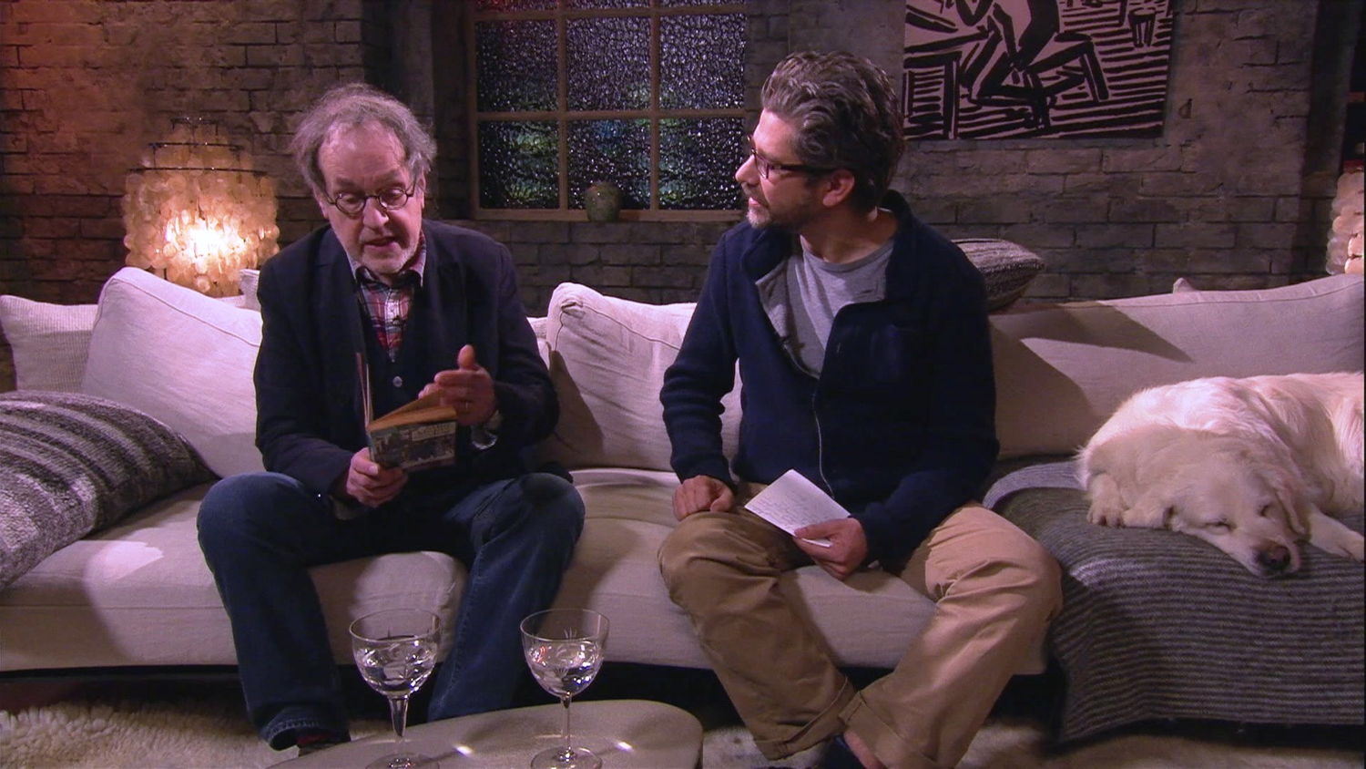 Pjeroo Robjee en Wim Helsen