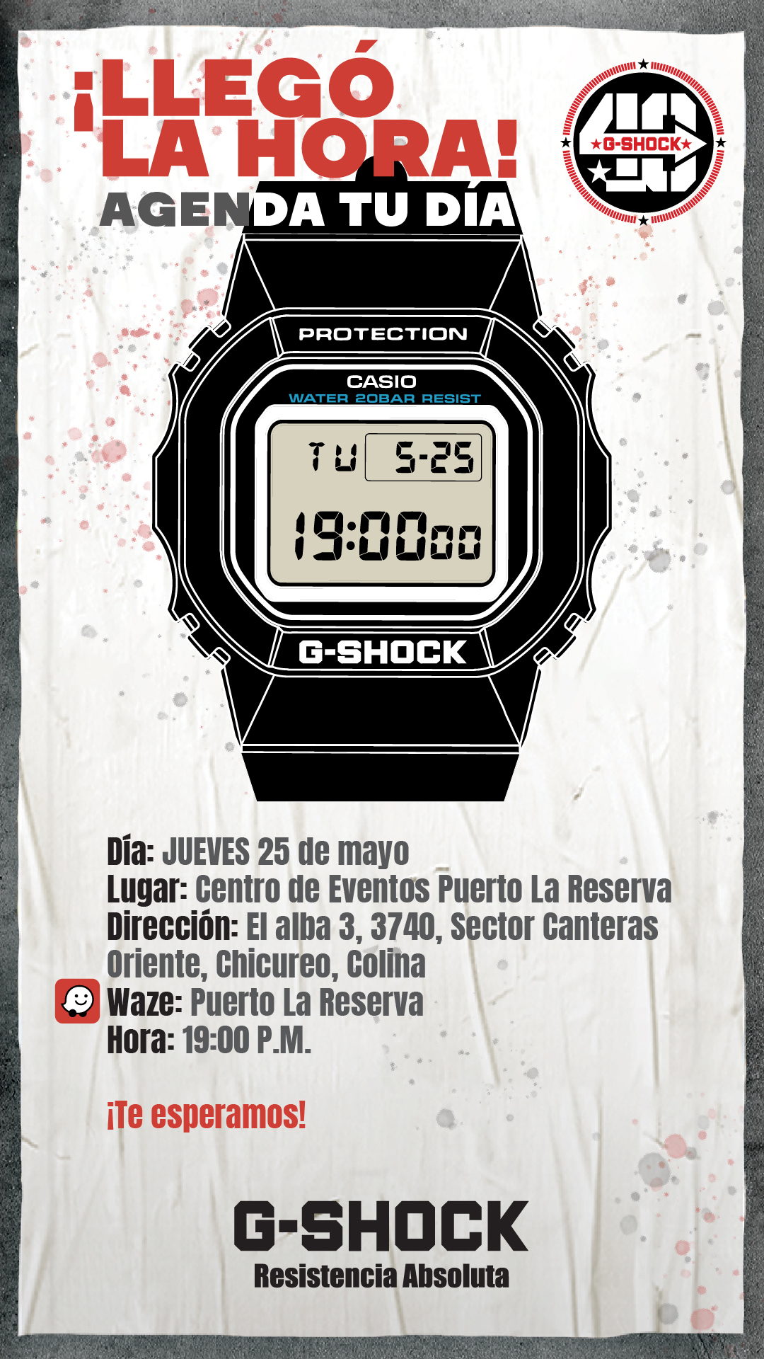 G-SHOCK te invita a celebrar sus 40 años en grande