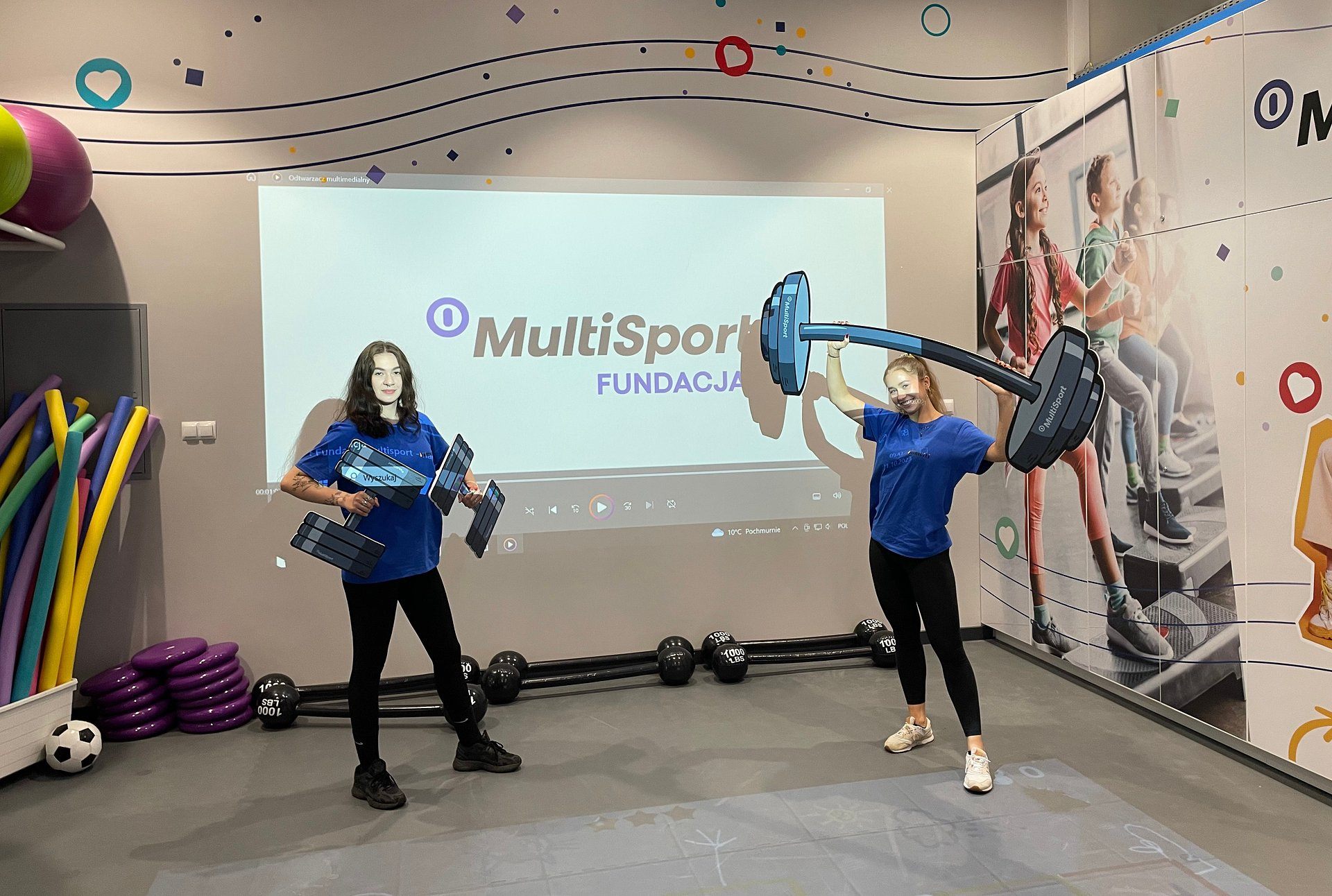 Mini fitness club for children: an innovative project in Centrum Praskie Koneser