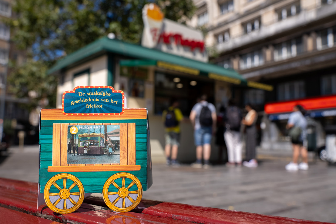 Stamp sheetlet pays homage to Belgium’s fries stands