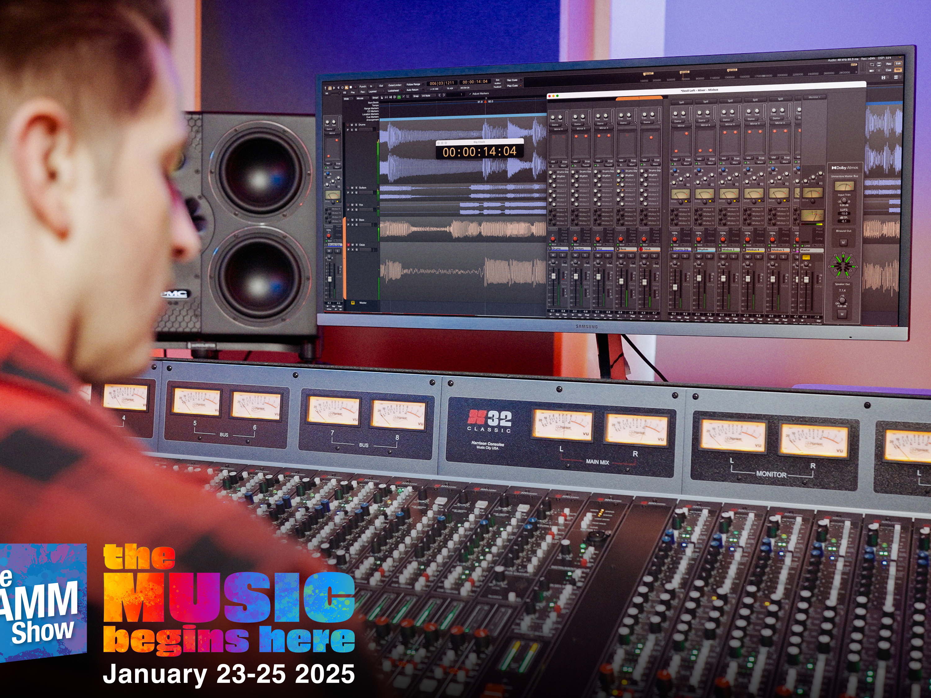 NAMM Show 2025: Harrison Audio to Debut New High-Performance Recording and Mixing Tools, as Legendary Brand Kicks off its 50 Year Anniversary