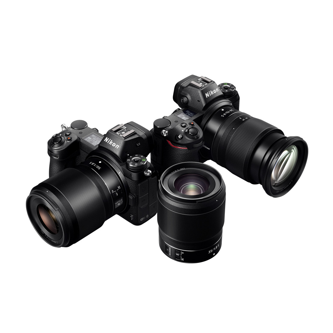 Nikon introduceert het nieuwe Z-vattingsysteem en brengt twee full-frame systeemcamera's uit: de Z 7 en Z 6
