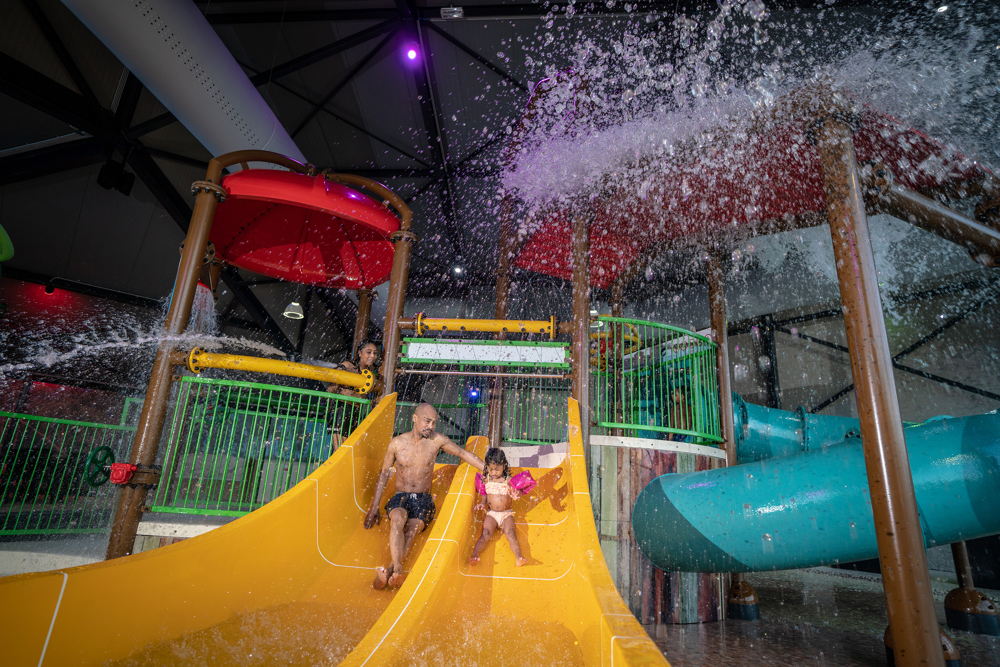 Spraypark op  Landal Landgoed T Loo