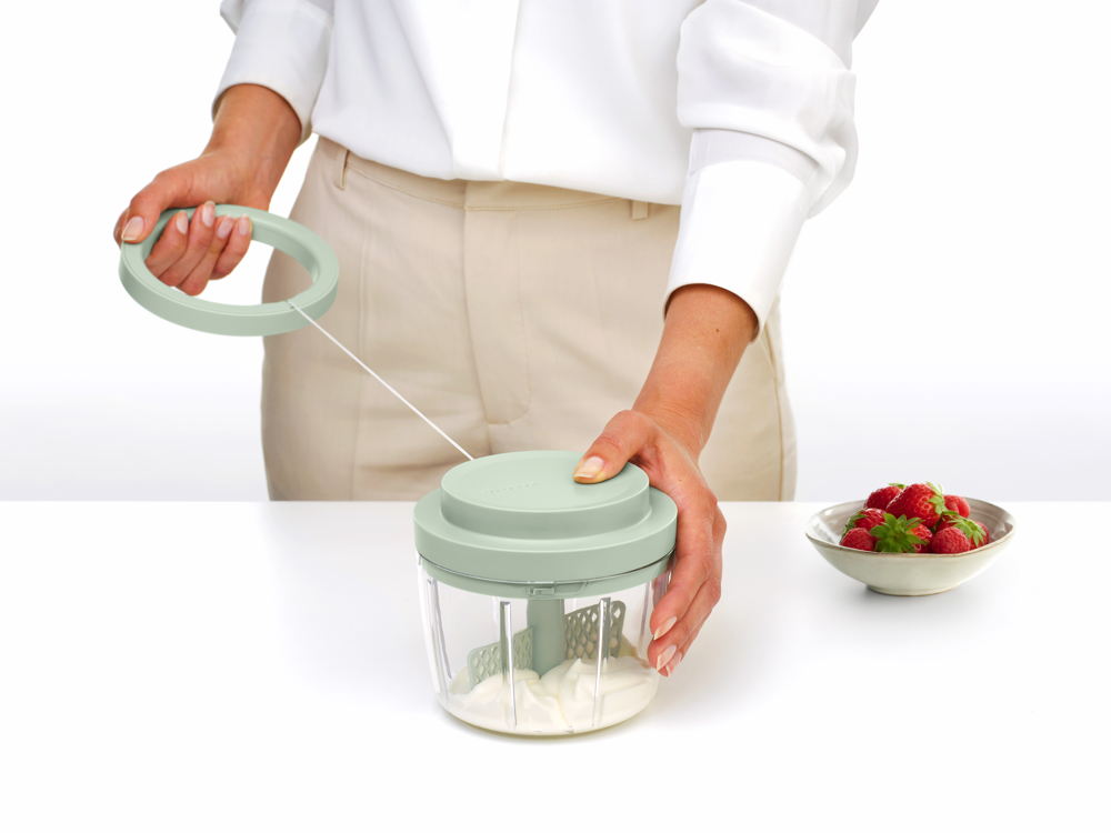 Tasty+ Manual Food Chopper - Jade Green - 8710755145445 Brabantia_6_NR-40986