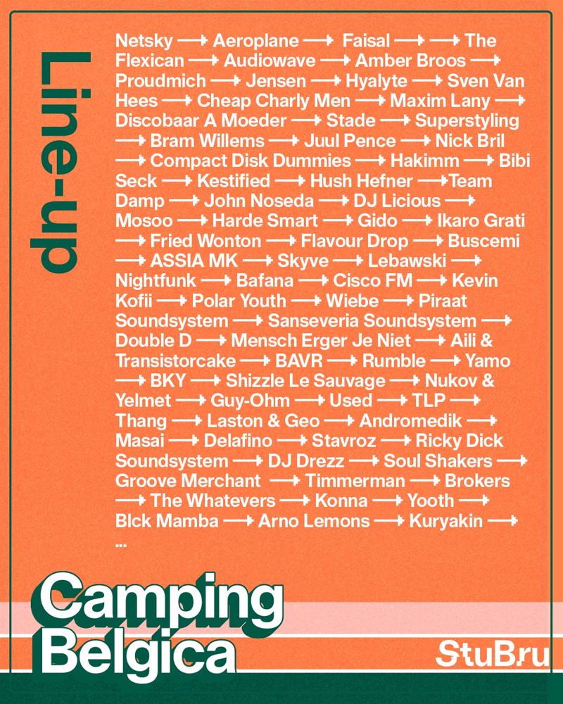 Camping Belgica © Studio Brussel