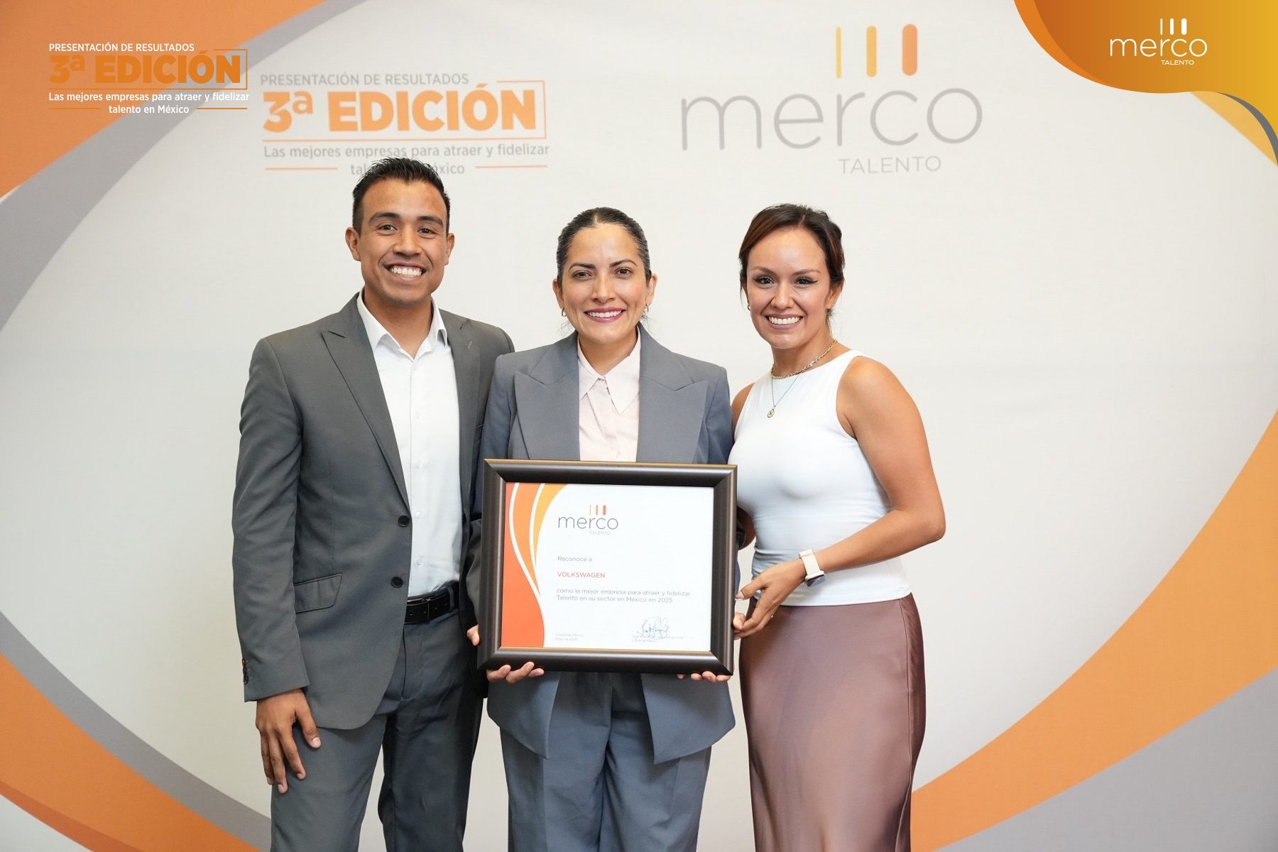 Volkswagen de México es reconocida por Merco Talento 2025 como la mejor armadora en gestión de talento