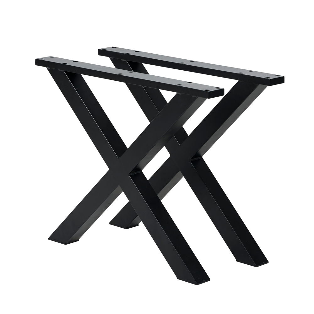 FORMAX Pieds de table, noir, aluminium, H71.2xL87.2xP8cm, 269€