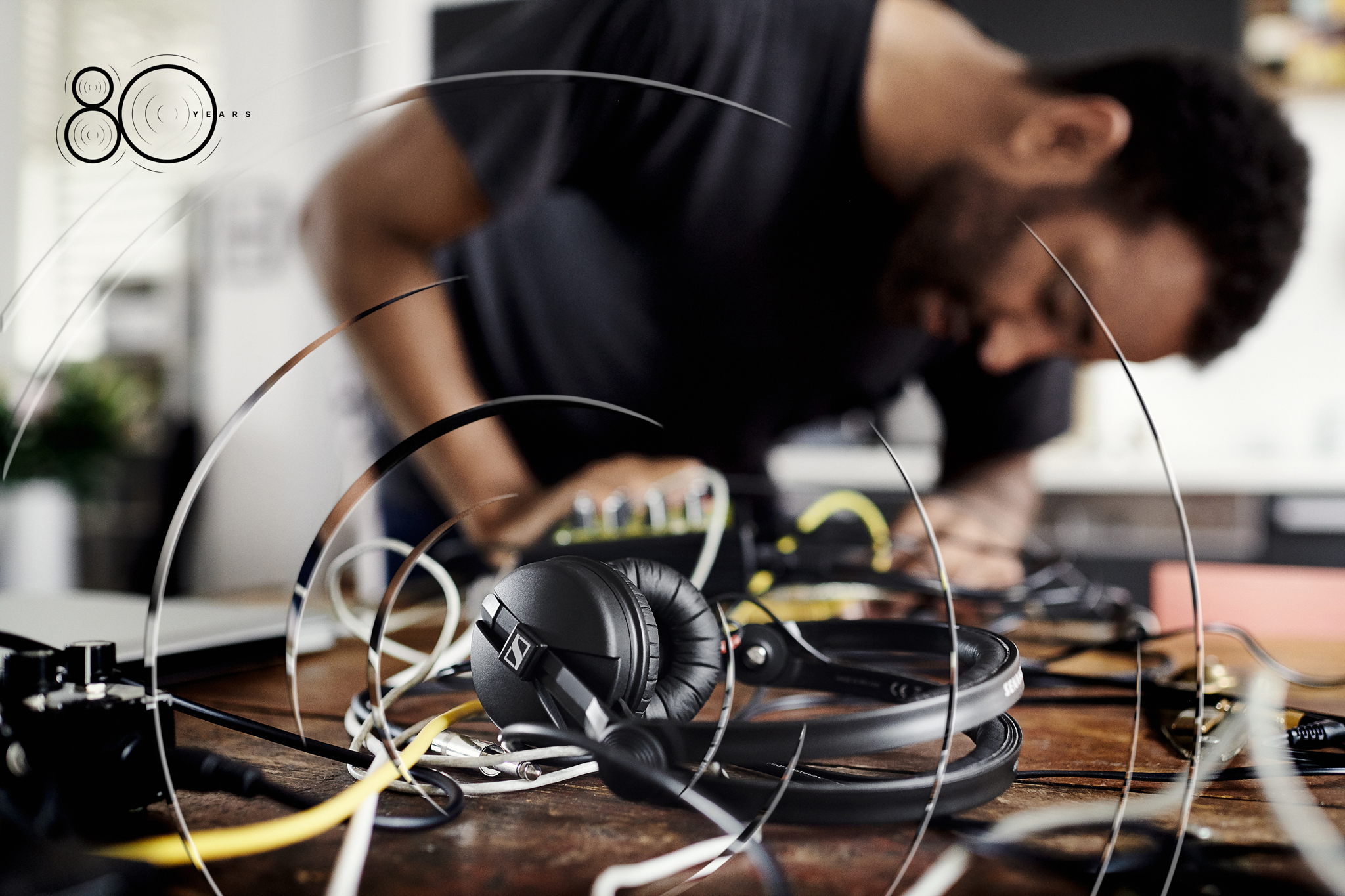 Sennheiser's legendary HD25. Sennheiser's legendary HD25.
