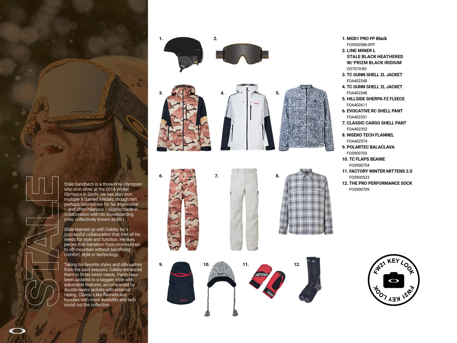 OAKLEY STÅLE SANDBECH - KEY LOOK