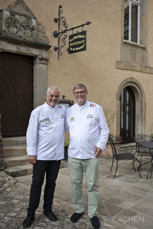 Chef Xavier Pellicer and Frank Fol Chef Xavier Pellicer and Frank Fol