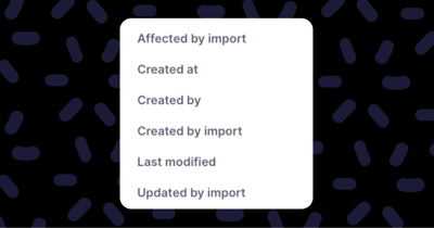 Help: Using the "Import" filters
