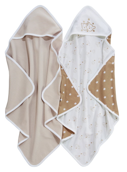 Couverture enveloppante avec capuchon 