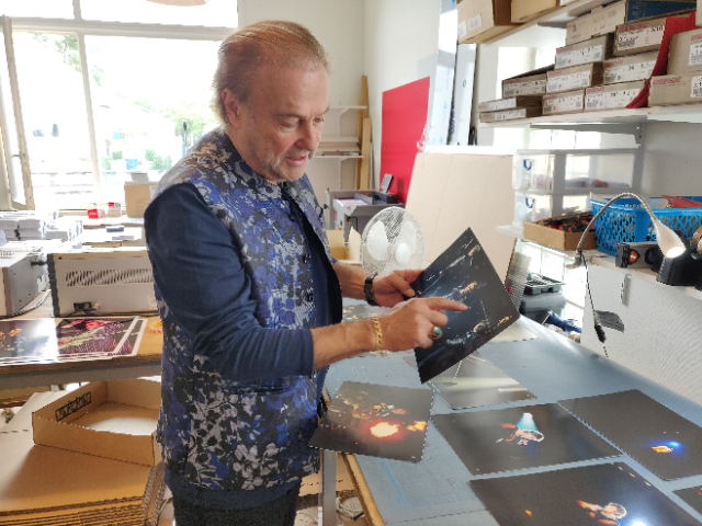 Michel Leclercq raconte la dernière photo qu'il ait faite de Johnny lors du concert des Vieilles Canailles