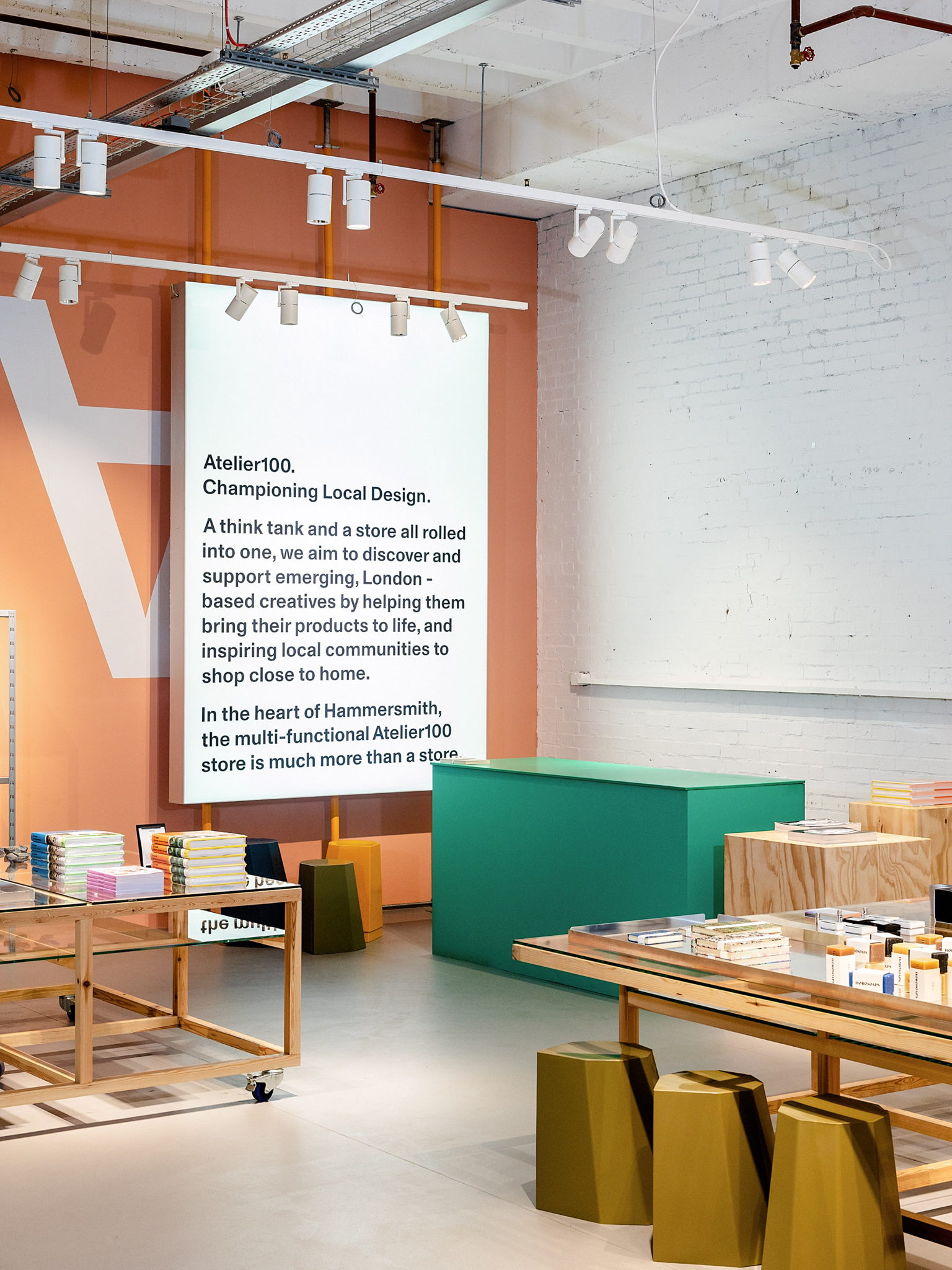 Atelier100 Store, Livat Hammersmith, photography by Taran Wilkhu Atelier100 Store, Livat Hammersmith, photography by Taran Wilkhu