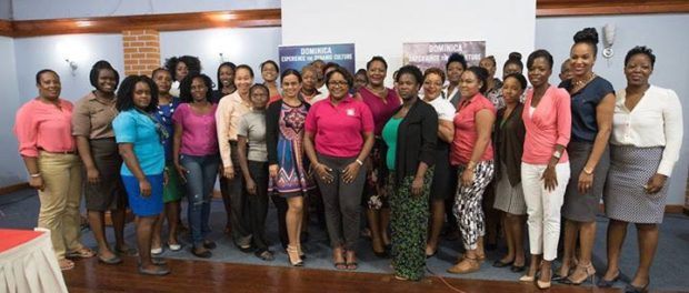 Participants at the Discover Dominica Authority's Destination Wedding and Honeymoon Seminar. 