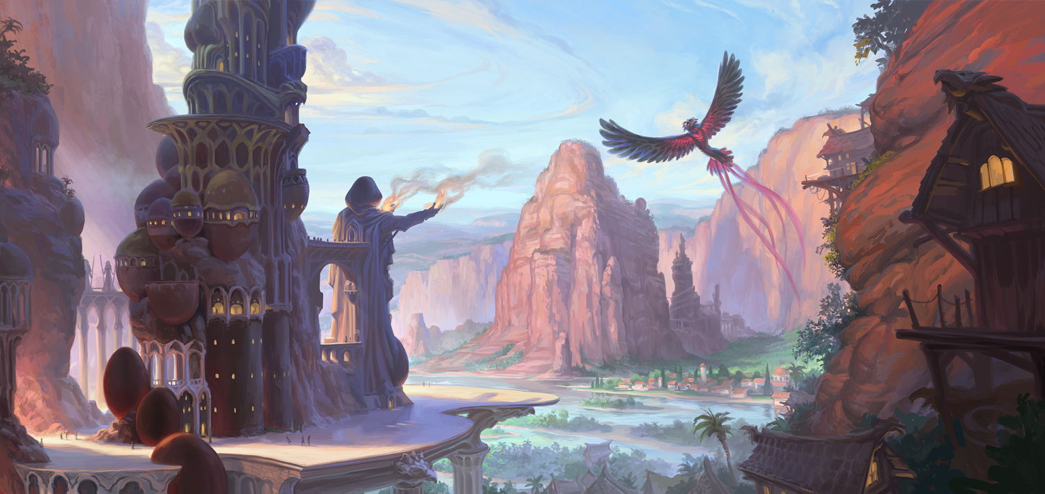 Elvenar - Dawn of the Phoenix 2022 - Key Art