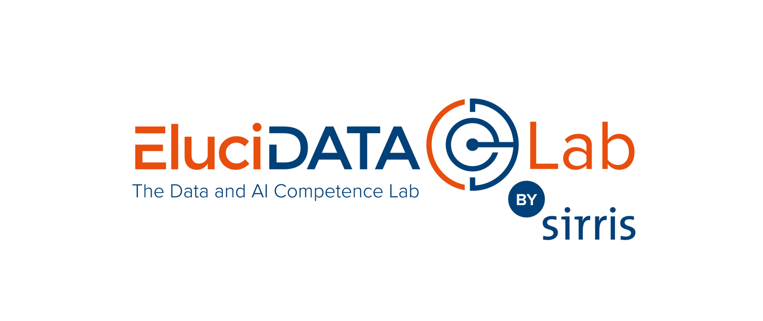 Logo van het Data & AI Competence Lab van Sirris