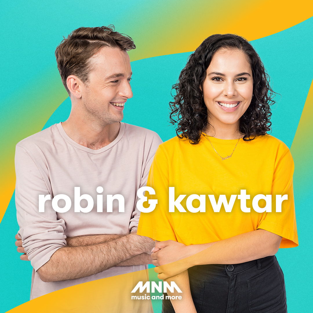 Kawtar en Robin presenteren deze zomer de Ochtendshow op MNM