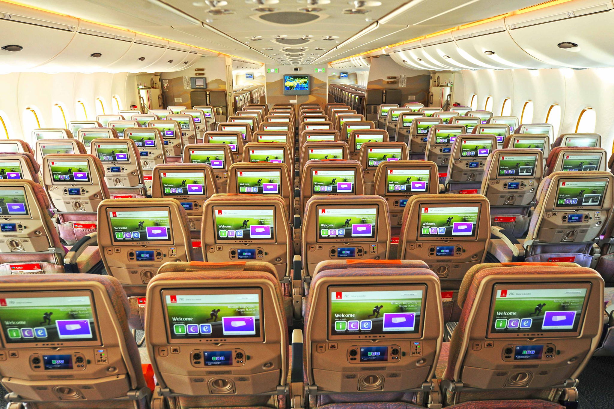 Over 220,000 passengers have flown Emirates’ two-class A380