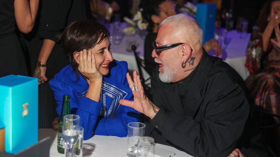 Carla Fernández y Héctor Mijangos