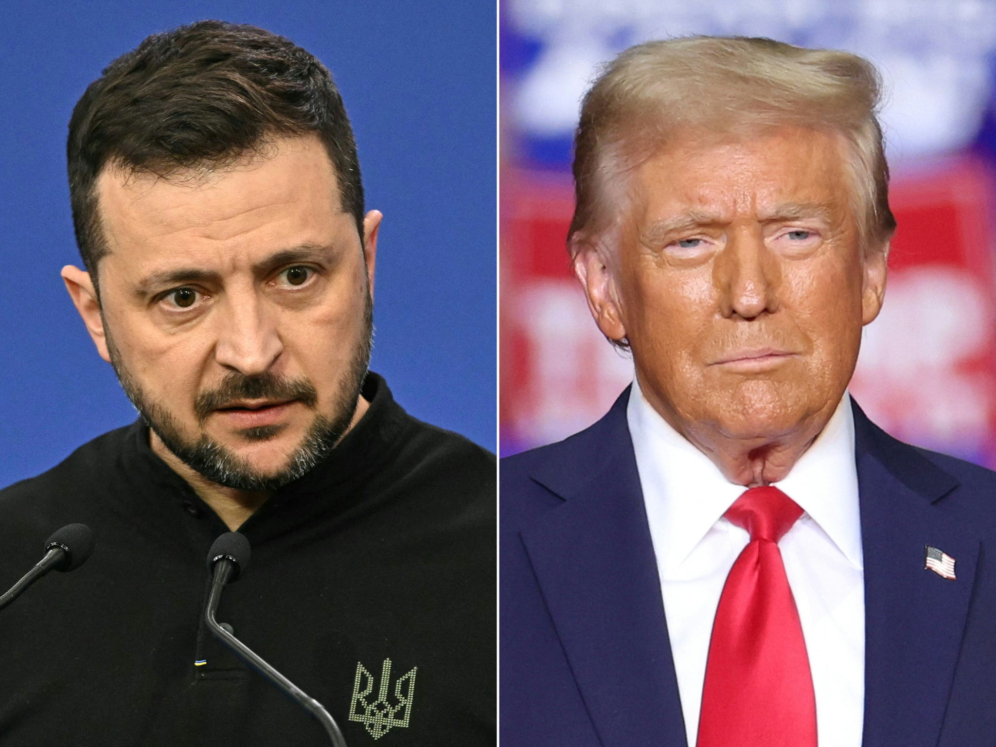 Zelensky believes war will end sooner with Trump as president