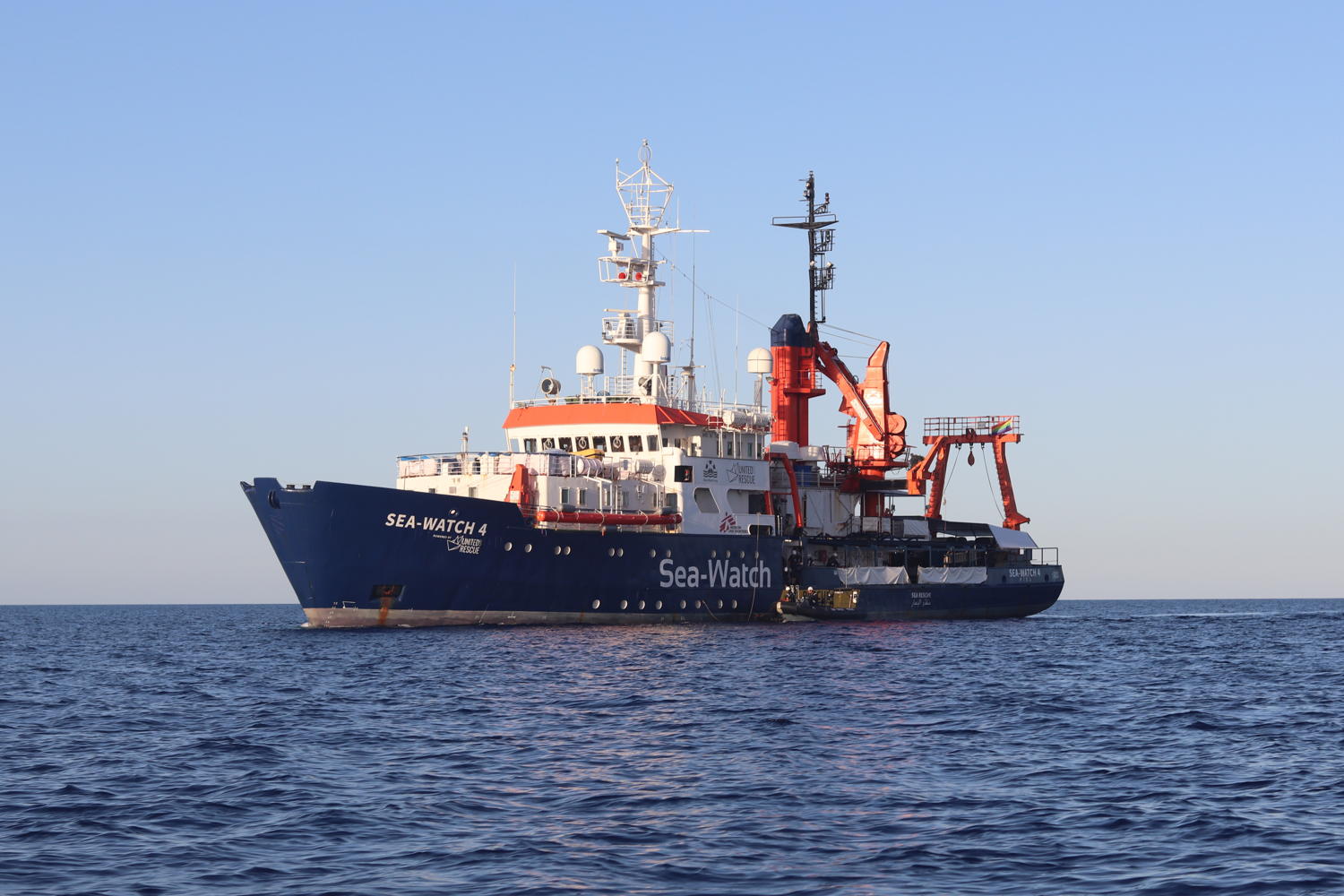 The Sea-Watch 4 on 20 August 2020. Credit MSF/Hannah Wallace Bowman