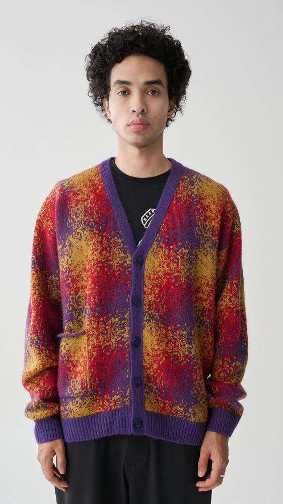Mohair Knit Cardigan