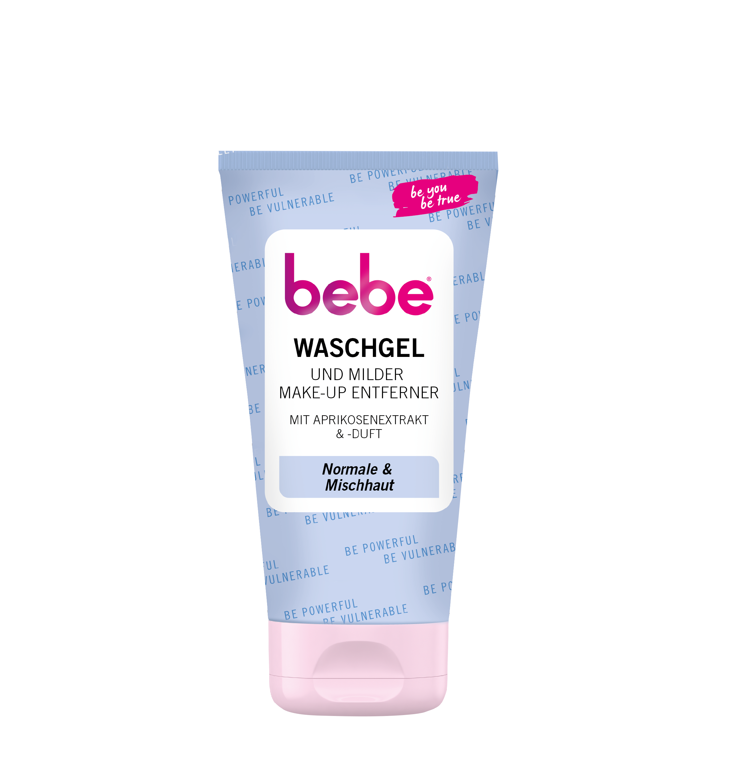 bebe® Waschgel und milder Make-Up Entferner mit Aprikosenextrakt & -duft